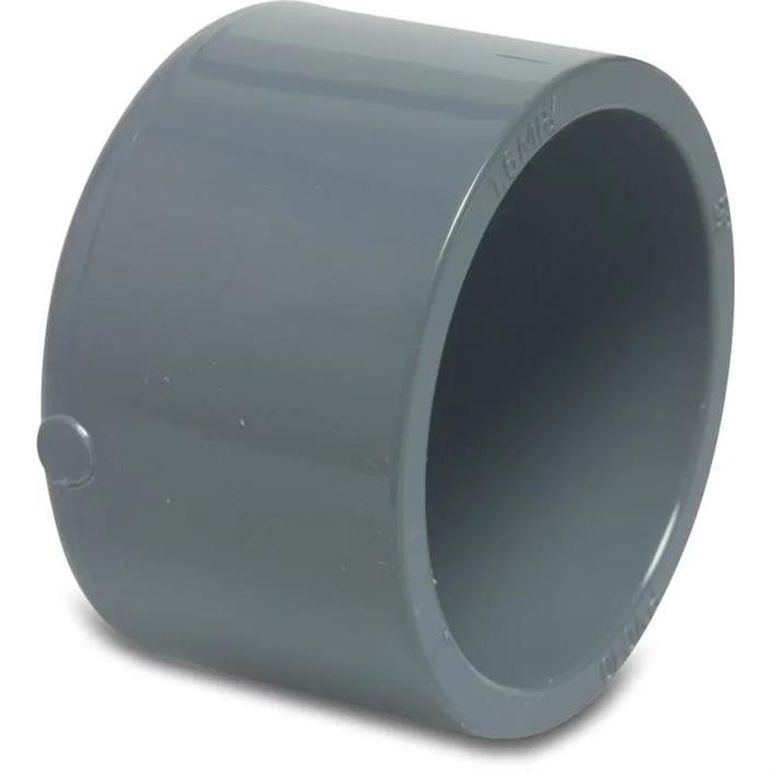 PVC-Ändstopp Grå 20 mm (16 bar)