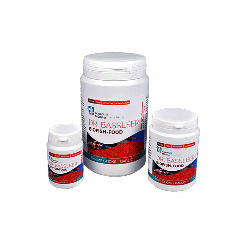Aquarium Münster Dr. Bassleer Biofishfood Shrimp Sticks Garlic 60g