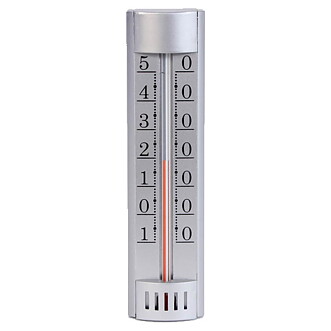 Termometer inne silver 106