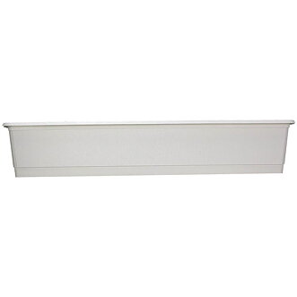 Blomlåda 50 cm vit