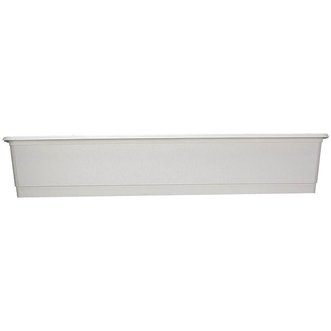 Blomlåda 70 cm vit