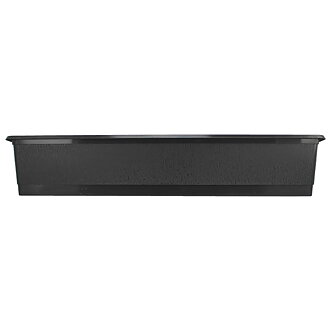 Blomlåda 90 cm svart