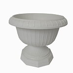 Blomurna 30 cm vit