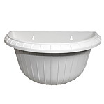 Väggampel 30x15 vit