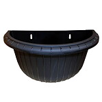 Väggampel 30x15 svart