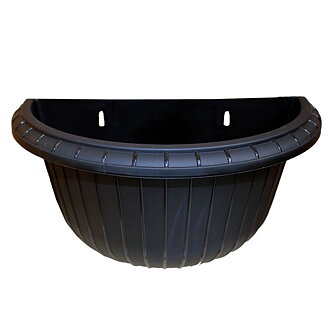 Väggampel 30x15 svart