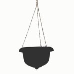 Ampel 30 cm svart. kedja