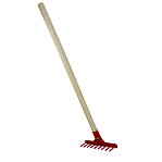 Kratta metall 9-pinn. l.64 cm.