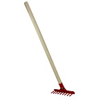 Kratta metall 9-pinn. l.64 cm.