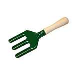 Gaffel metall grön l.20 cm.