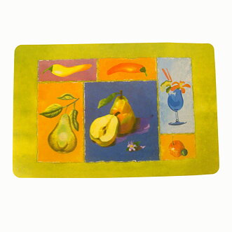 Underlägg äpple/päron m.m.