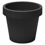 Blomkruka plast 30 cm svart
