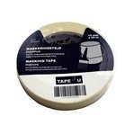 Maskeringstejp 18 mm x 50 m.