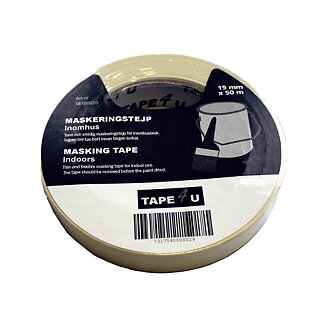 Maskeringstejp 18 mm x 50 m.