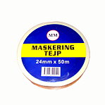 Maskeringstejp 24 mm x 50 m.