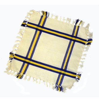 Duk 25 x 25 cm. Sverigeduken