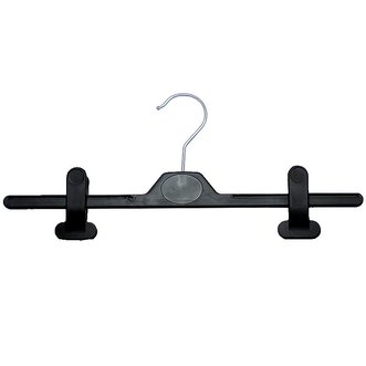 Byxhängare med 2-clips plast