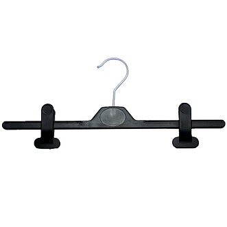 Byxhängare med 2-clips plast