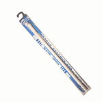 Duschstång 125-220 cm. Ø 22 mm. Vit