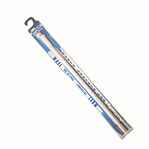 Duschstång 125-220 cm. Ø 22 mm. Vit