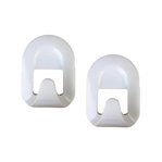 Krokar 2/pack vit