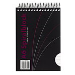 Spiralblock A6 linjer,100 blad