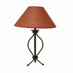 Bordslampa hallonröd 40 cm