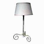 Bordslampa creamy brush