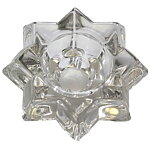 Ljusstake, glas, comte