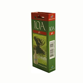 Säkring trög 10 amp. 5-pack.