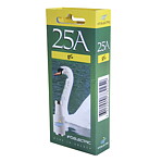 Säkring trög 25 amp. 5-pack.
