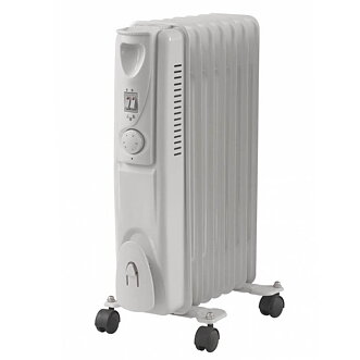 Oljeradiator 1500 w på hjul
