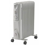 Oljeradiator 2000 w på hjul