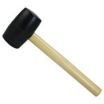 Gummiklubba 500 gram 300mm