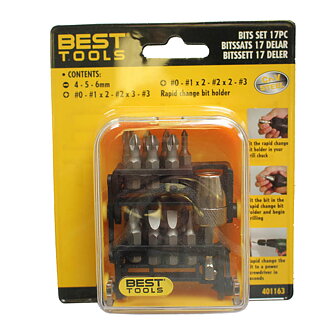 Bitsset 17 delar