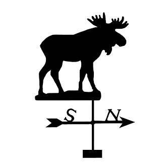 Vindflöjel älg