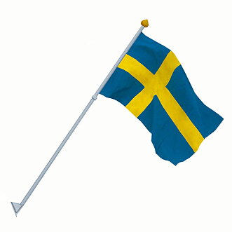 Fasadflagga Svenskflagga 70 cm
