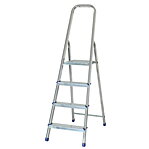 Trappstege 4-steg aluminium