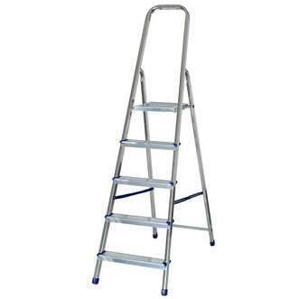 Trappstege 5-steg aluminium