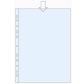 Plastfickor A4, 0,048 10-pack