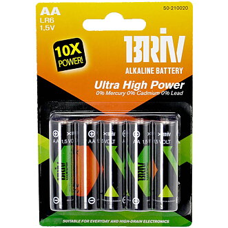 Batteri Alk. AA  LR06  12-pack
