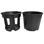 Potatiskruka ø30cm svart plast