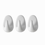 Krok vit 3-pack