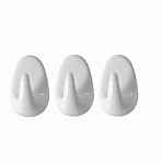 Krok vit 3-pack