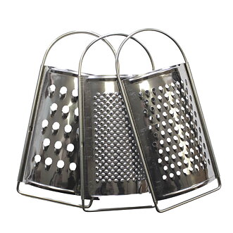 Mandeljärn 3-pack rostfritt 