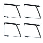 Bordduksklämma rostfri 4-pack