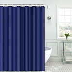 Duschdraperi polyester marin
