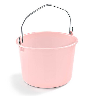 Trädgårdshink 17 L. rosa