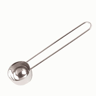 Kaffemått rostfritt stål L.155 mm.