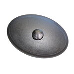 Järnlock t.12354 oval 4 l.